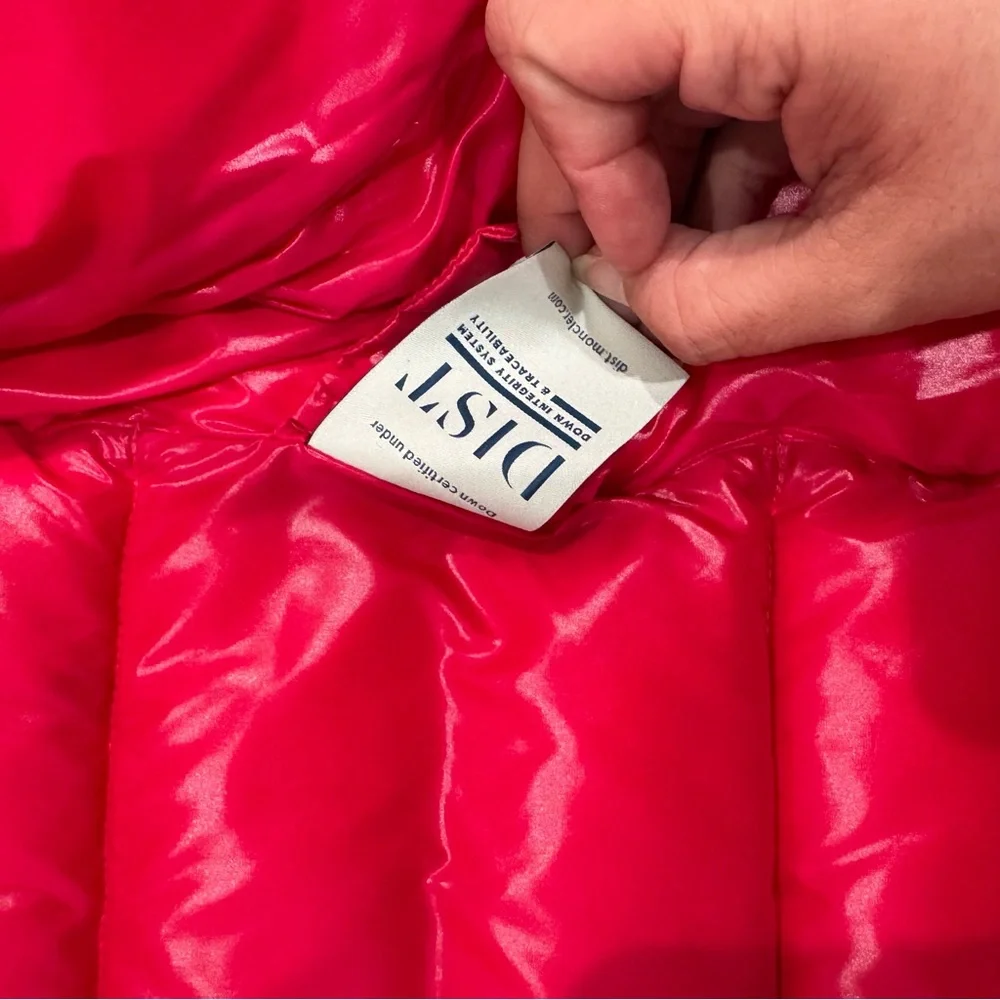 Moncler Bady Giubbotto Hot Pink Puffer Jacket Coat